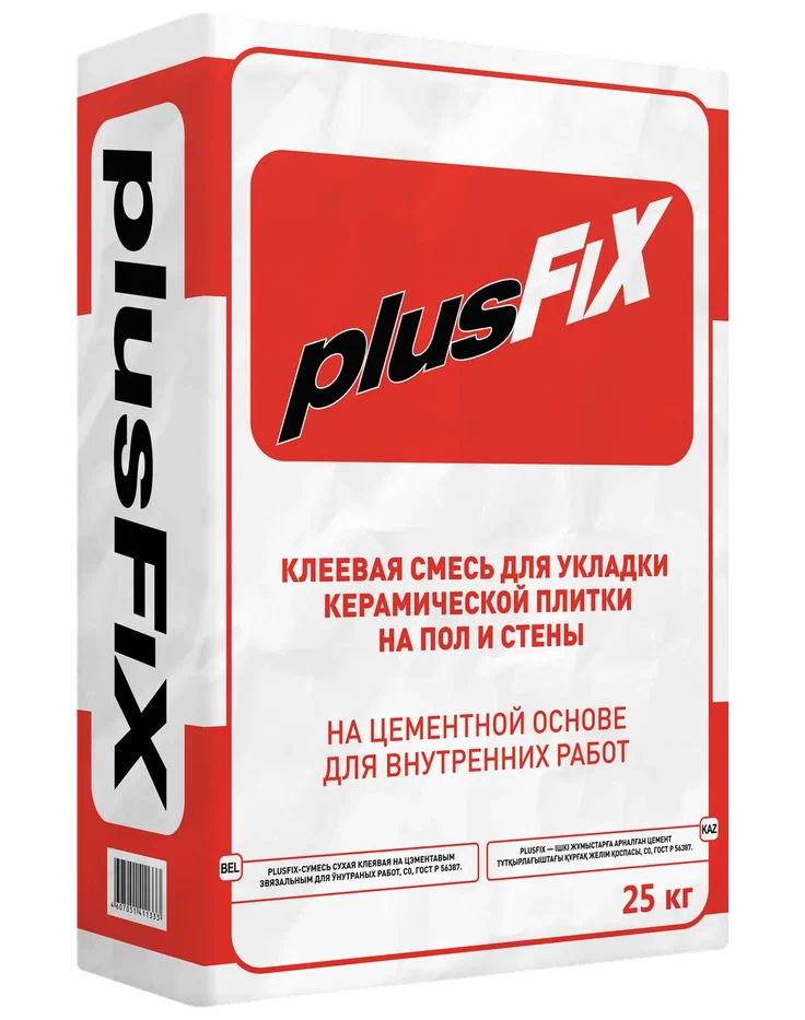 Купить PlusFix - клеевая смесь 25kg bag в Новосибирске