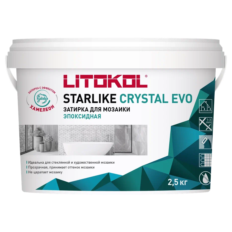 Купить STARLIKE EVO S.700 CRYSTAL затир.смесь (2,5 kg bucket) в Новосибирске