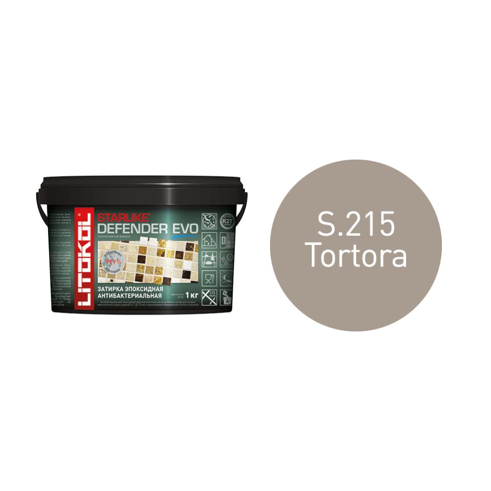 Купить STARLIKE Defender EVO S.215 TORTORA антибакт.затир.смесь 2kg bucket в Новосибирске #2