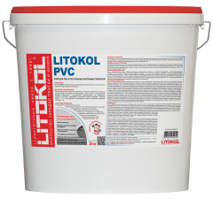 Купить LITOKOL PVC-клей для ПВХ покрытий 20kg bucket в Новосибирске
