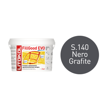 Купить FillGood EVO F.140 NERO GRAFITE готовая к применению полиуретановая за 2,0kg bucket в Москве