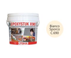 Купить EPOXYSTUK X90 C.690 BIANCO SPORCO 10kg bucket в Новосибирске #2