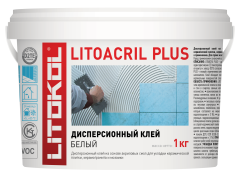 Купить LITOACRIL PLUS - пастообразный клей 1,0 kg bucket в Новосибирске #2