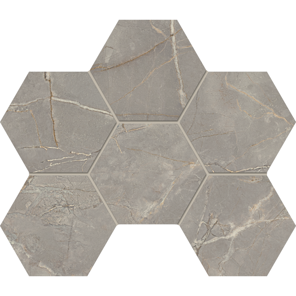 Купить Мозаика BR03 Гексагон 25x28,5 полир. в Новосибирске