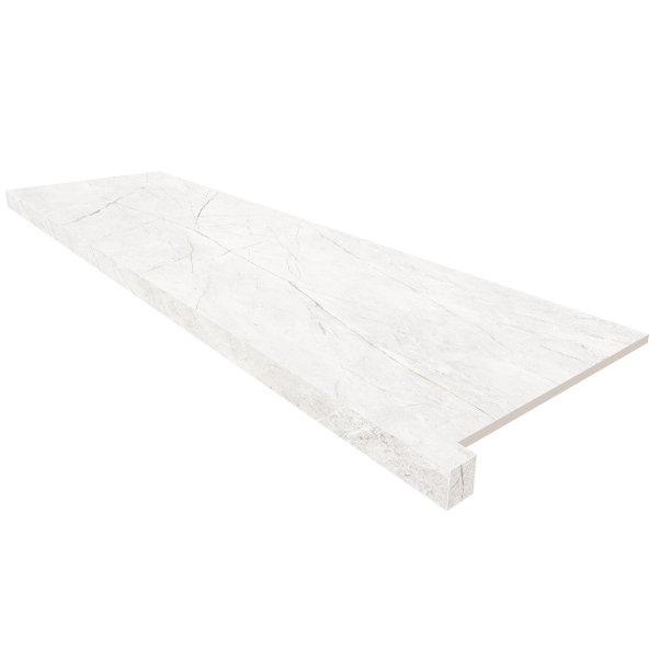 Купить Подоконник угловой NL00 33х120 непол. с боковым выступом (правый) в Санкт-Петербурге-1