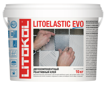 Купить LITOELASTIC EVO - двухкомпонентный клей 10kg bucket в Санкт-Петербурге