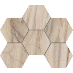 Купить Мозаика BR01 Гексагон 25x28,5 непол. в Новосибирске