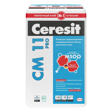 Купить Ceresit CM11/25кг, PRO Плиточный клей, РФ в