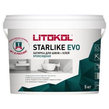 Купить STARLIKE EVO S.145 NERO CARBONIO затир.смесь (1kg bucket) в Москве