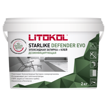 Купить STARLIKE Defender EVO S.202 NATURALE антибакт.затир.смесь 1kg bucket в Новосибирске