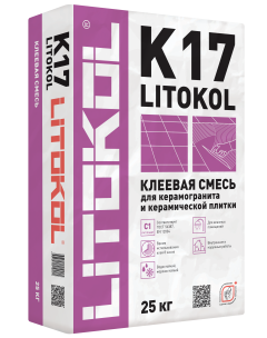 Купить LITOKOL K17 (С1) - клеевая смесь 25kg bag в Новосибирске
