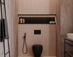 Купить Мозаика SF01 Гексагон 25x28,5 непол. в Новосибирске #3
