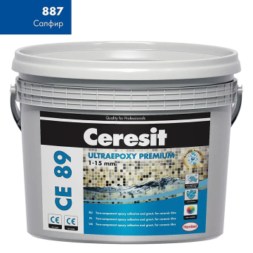 Купить Эпоксидная затирка Ceresit CE89 2,5kg S.Blue 887 в Ростове-на-Дону