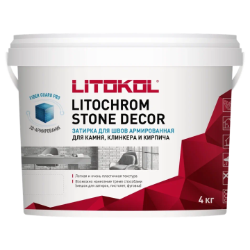 Купить LITOCHROM STONE DECOR SD.400 Белый 4kg в Новосибирске