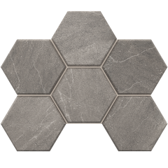 Купить Мозаика GB02 Гексагон 25x28,5x9 непол. в Новосибирске
