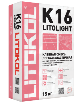 Купить Litolight K16-клеевая смесь 15kg bag в Краснодаре-2