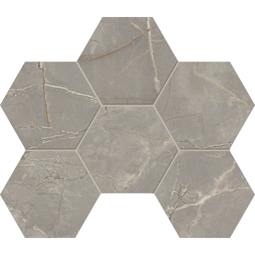 Купить Мозаика BR03 Гексагон 25x28,5x9 непол. в Новосибирске