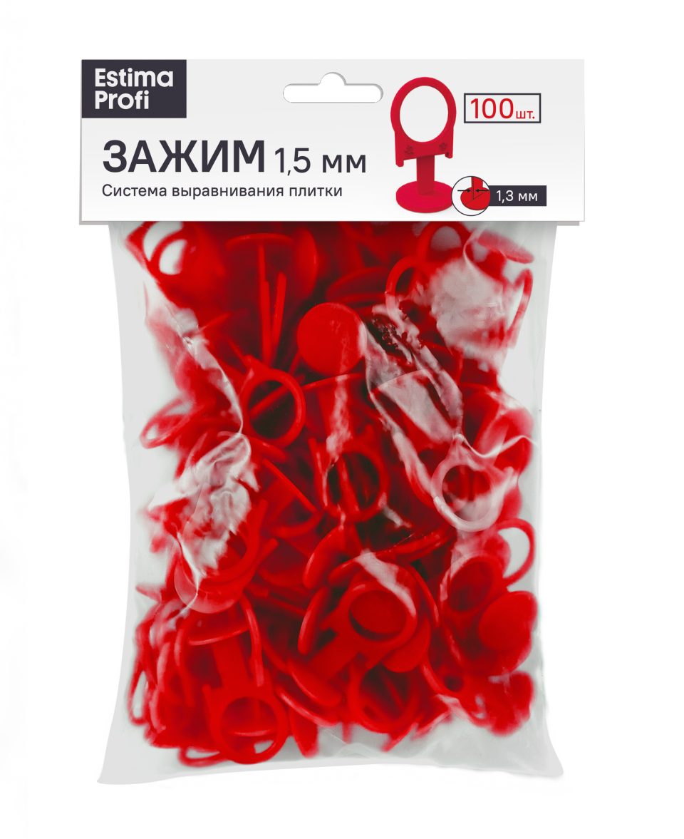 Купить Зажим "кольцо" СВП 1.5 мм Estima ПРОФИ (100 шт) в Новосибирске #2