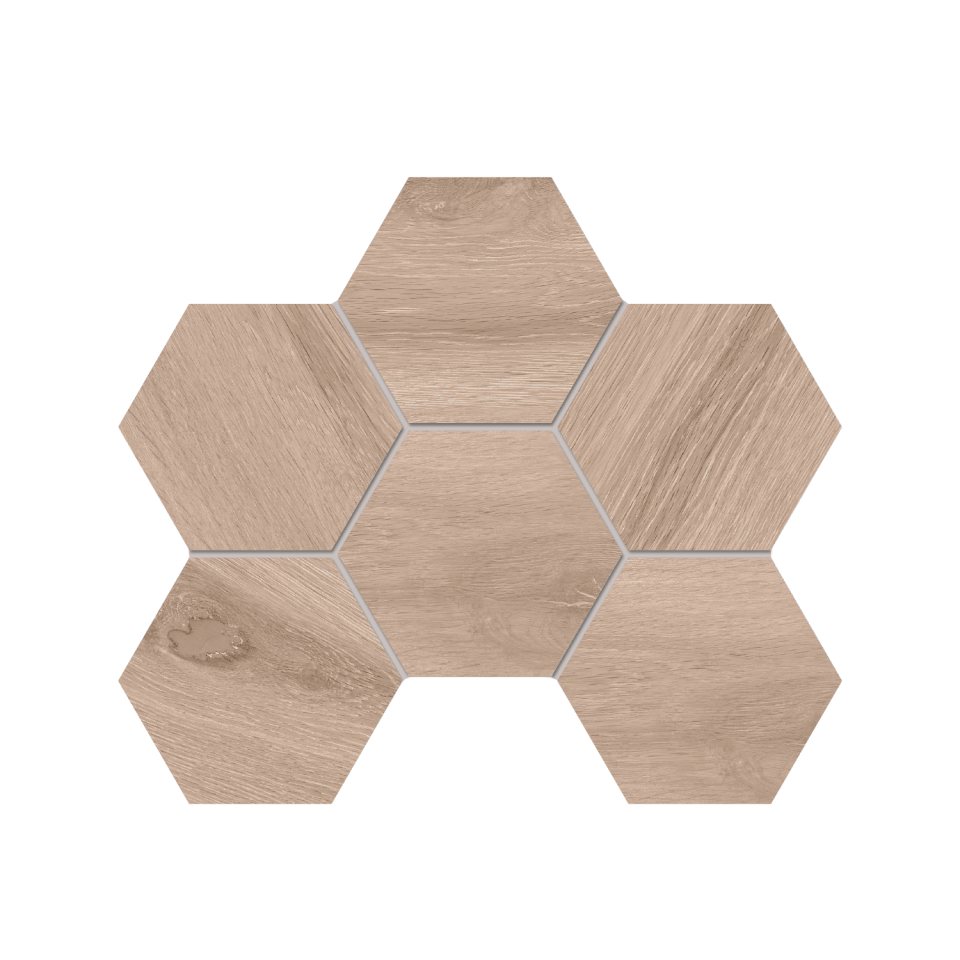 Купить Мозаика SI01 Гексагон 25x28,5x9 непол. в Новосибирске