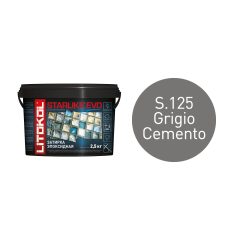Купить STARLIKE EVO S.125 GRIGIO CEMENTO затир.смесь (2,5kg bucket) в Новосибирске #2