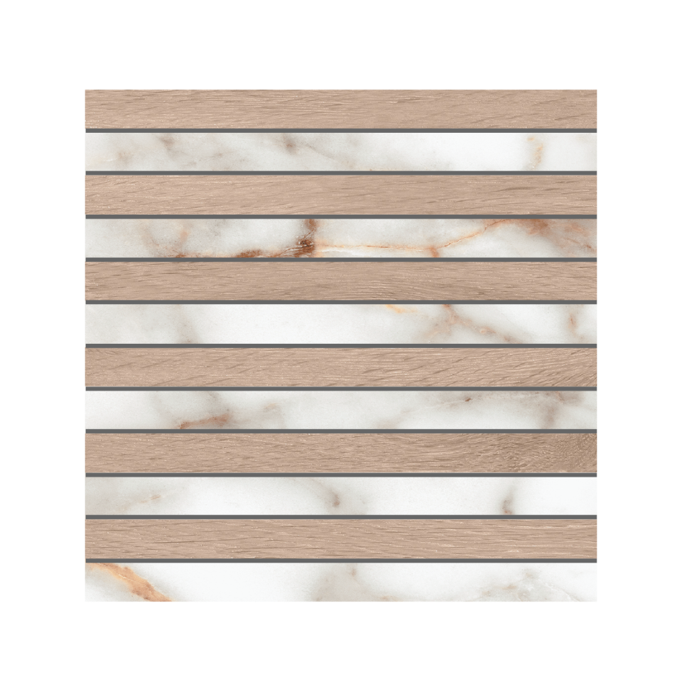 Купить Мозаика SM03/SI01 Фасция 30x30x10 непол. в Новосибирске