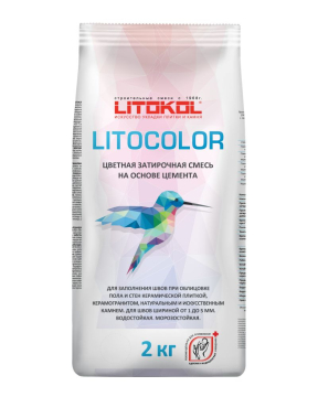 Купить LITOCOLOR L.00 белая - затир. смесь 2kg Al.bag в Москве