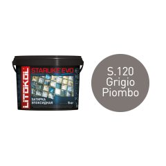Купить STARLIKE EVO S.120 GRIGIO PIOMBO затир.смесь (5kg bucket) в Новосибирске #2