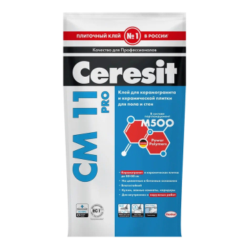 Купить Ceresit CM11/5кг, PRO Плиточный клей, РФ в Ростове-на-Дону