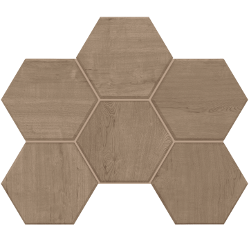 Купить Мозаика CW03 Гексагон 25x28,5x9 непол. в Новосибирске