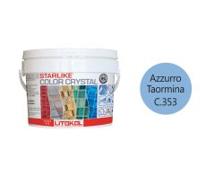 Купить LITOCHROM Starlike C.353 СOLORCRYSTAL AzzurroTaor. 2,5kg bucket в Новосибирске